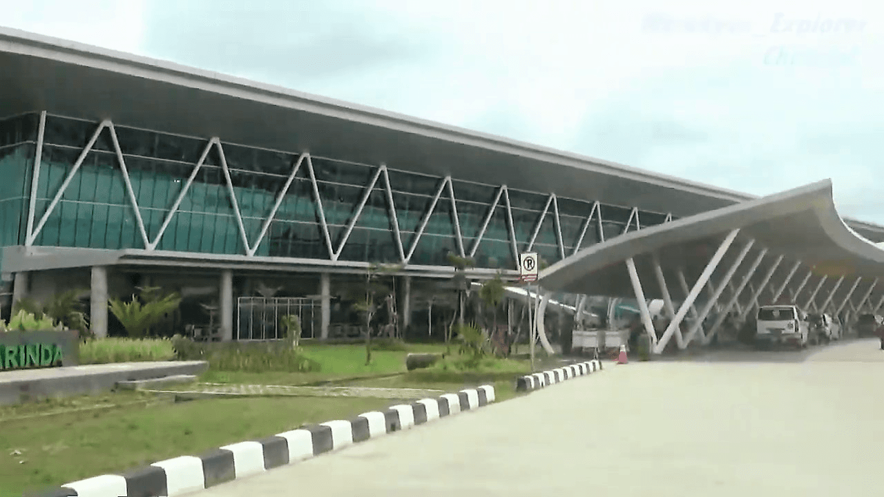 A side view of Samarinda International Airport, Samarinda
