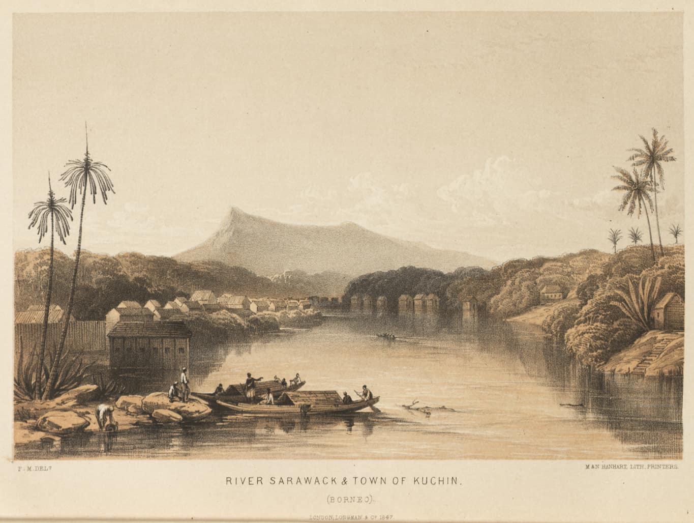 Drawn by Frank S. Marryat 1844 Lithographed by M&N Hanhart Lith. Printers 1847