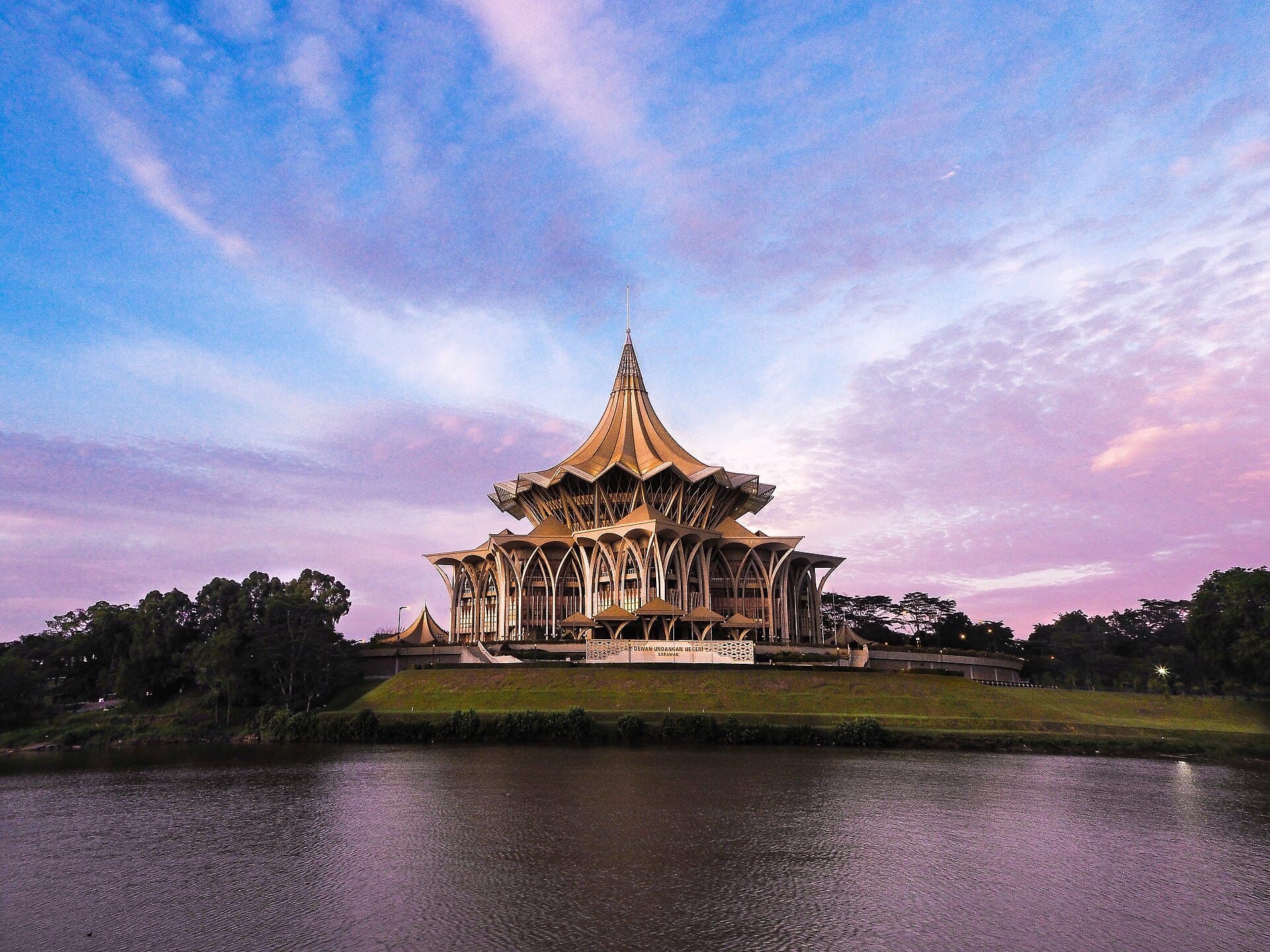 Sarawak State Legislative Assembly building in Kuching
