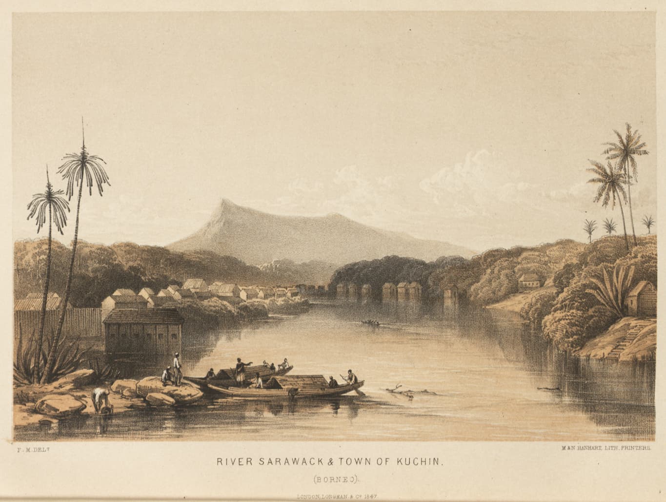 Drawn by Frank S. Marryat 1844 Lithographed by M&N Hanhart Lith. Printers 1847