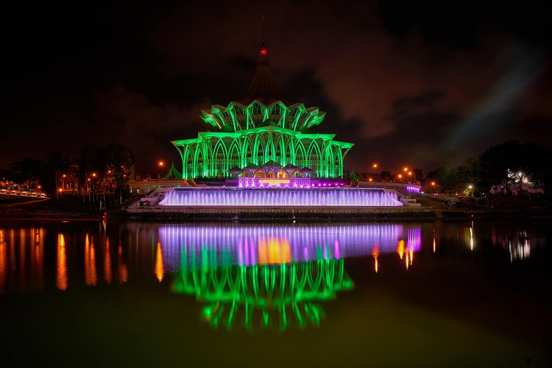 This is a photo of a monument in Malaysia, identified by ID