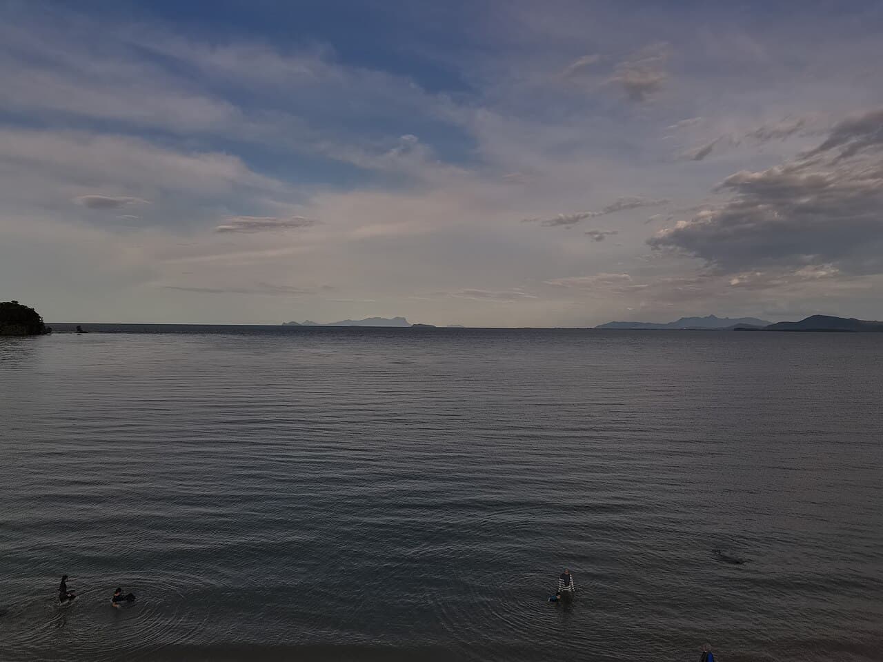 Evening light over Siar Beach, Lundu