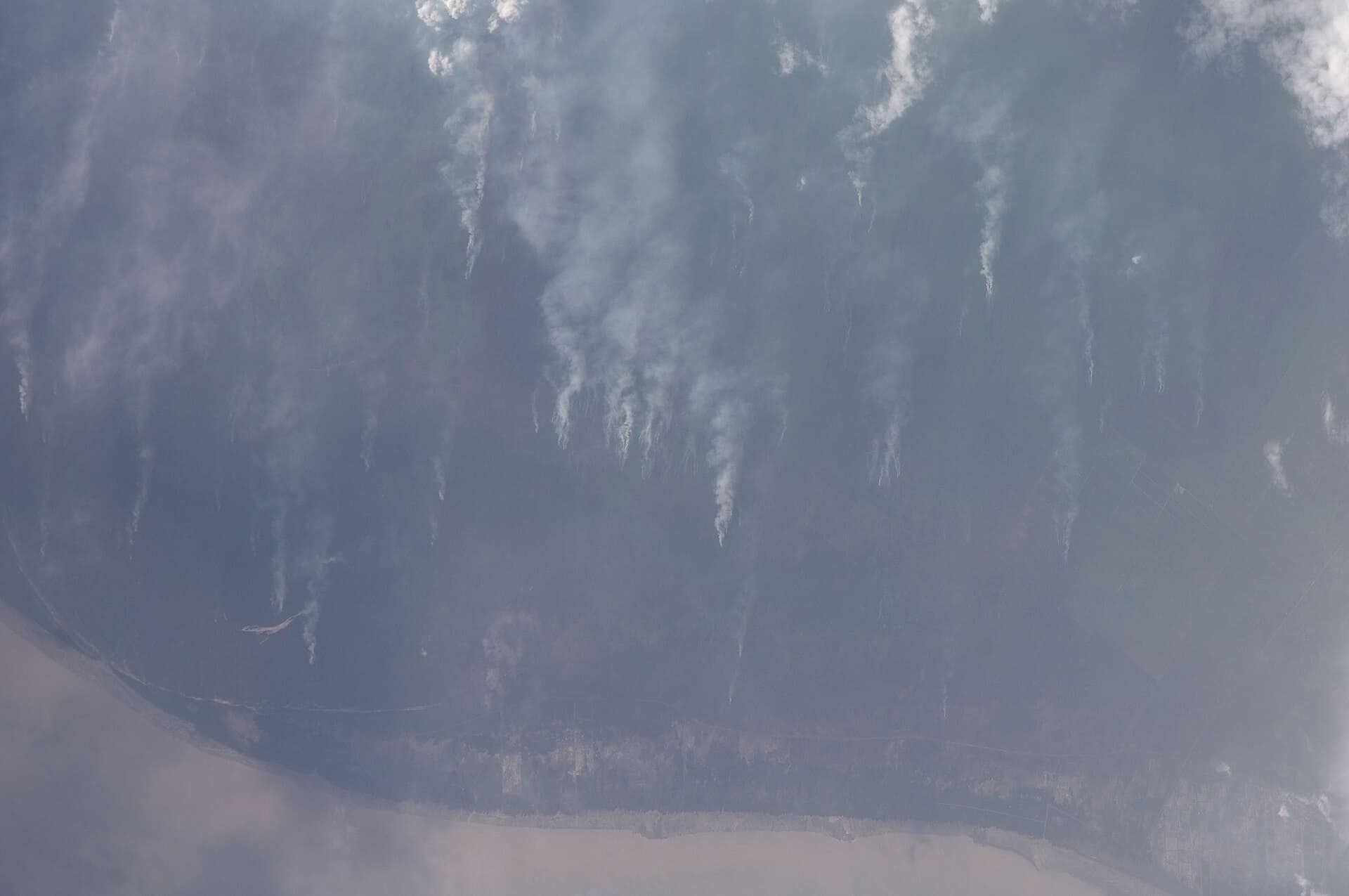 View of Borneo taken during ISS Expedition 29.