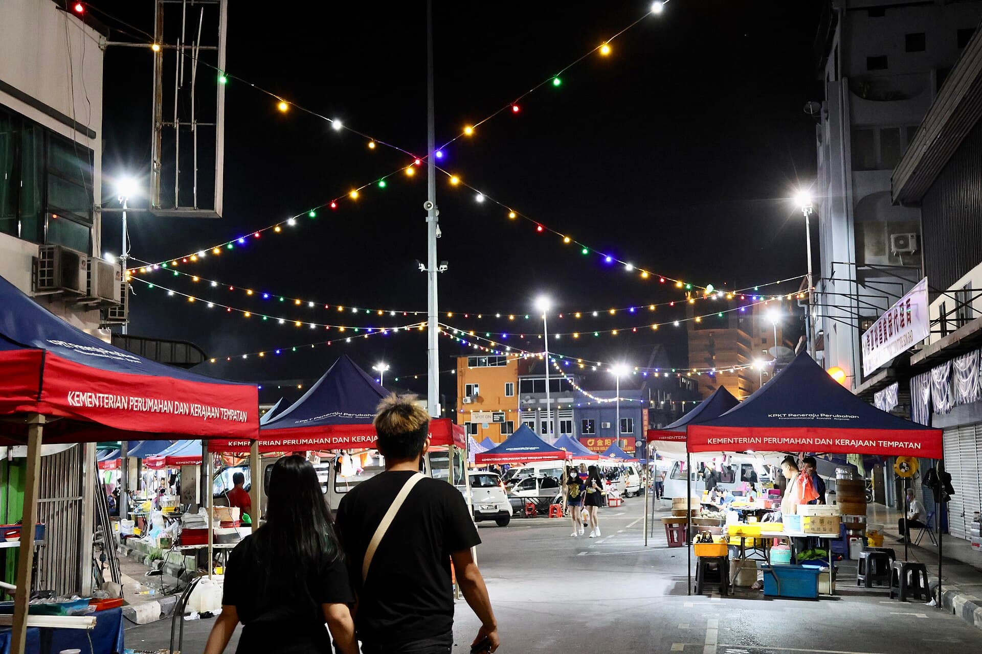Sibu Night Market.