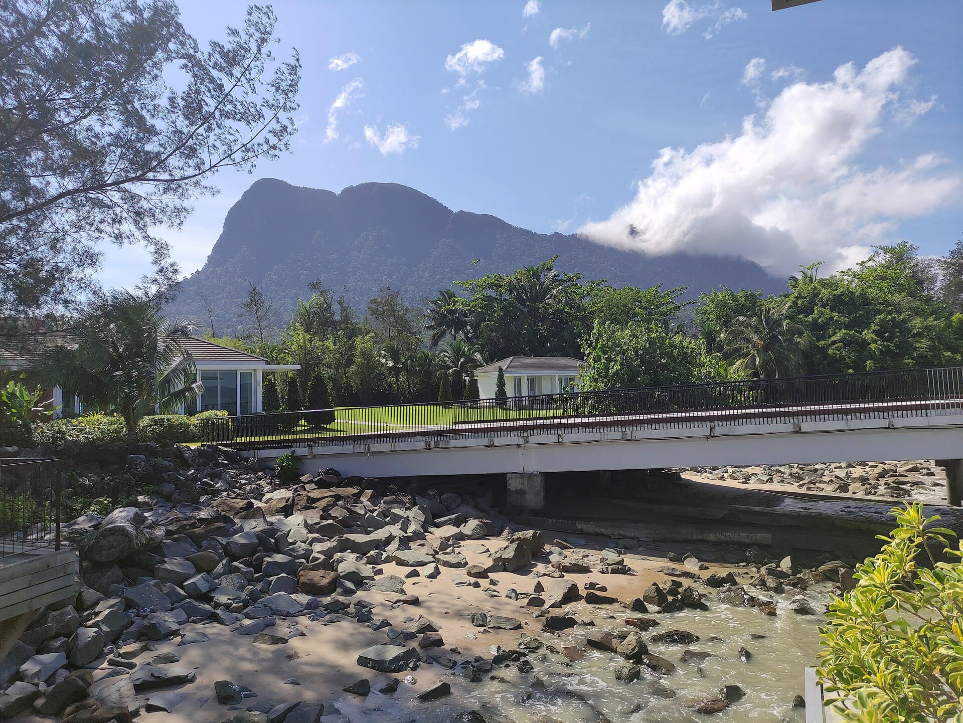 Cove 55 surroundings (located near to Mount Santubong) in Kuching, Sarawak, Malaysia.