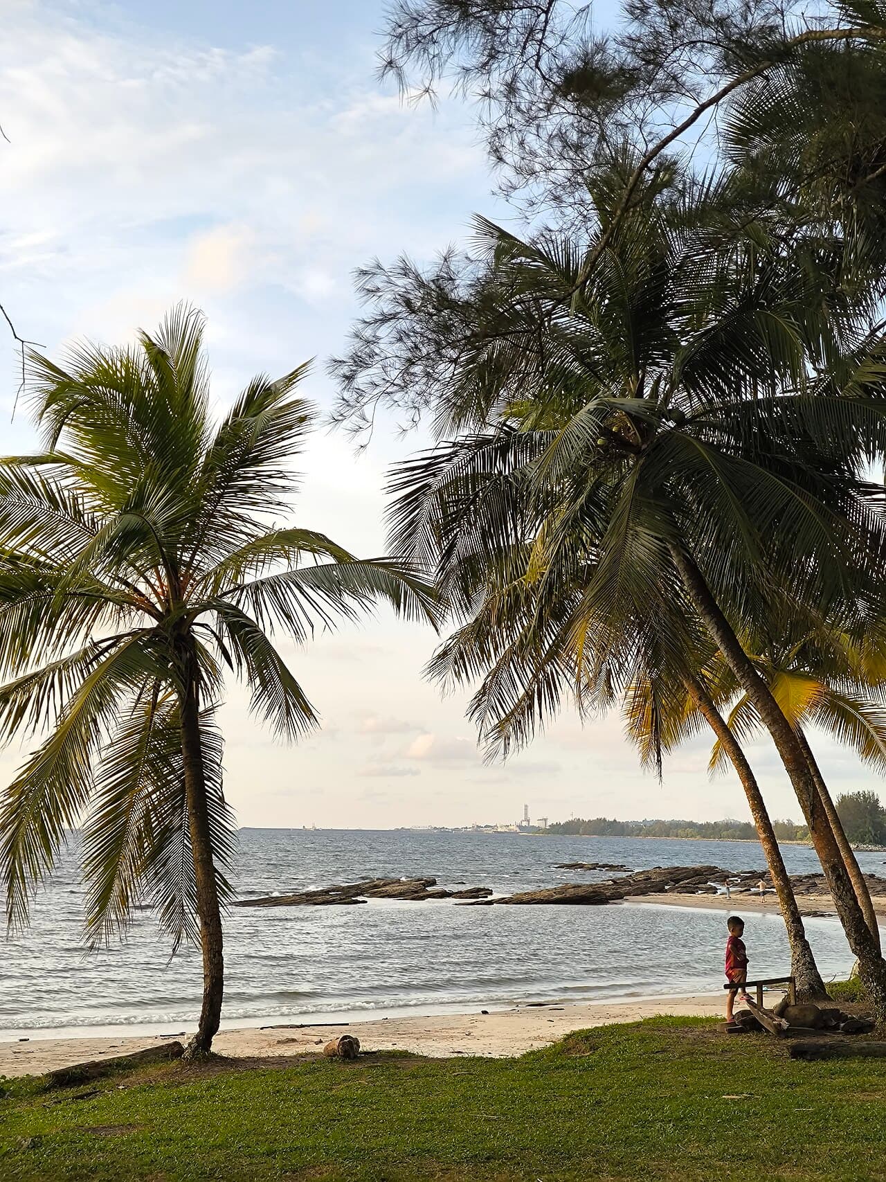 The sands of Tanjung Batu Beach, Bintulu